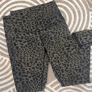 DYI Black and Brown Leopard Print Leggings